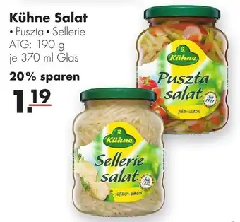 Handelshof Kühne Salat 370 ml Glas Angebot