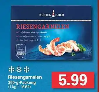 Famila Nord West Riesengarnelen Küsten Gold Angebot