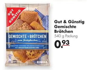 Handelshof Gut & Günstig Gemischte Brötchen 540 g Packung Angebot