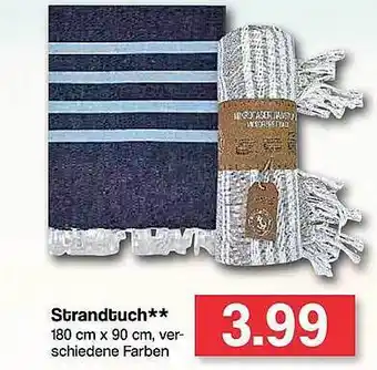 Famila Nord West Strandtuch Angebot