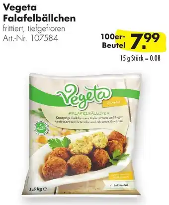 Handelshof Vegeta Falafelbällchen 100er Beutel Angebot