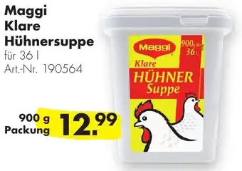 Handelshof Maggi Klare Hühnersuppe 900 g Packung Angebot