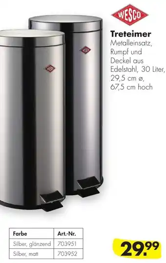 Handelshof Wesco Treteimer Angebot