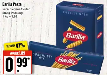 Edeka Barilla Pasta 500 g Packung Angebot