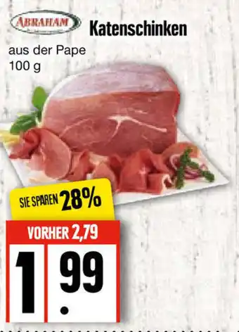 Edeka Abraham Katenschinken 100 g Angebot