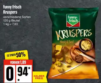 Edeka funny frisch Kruspers 120 g Beutel Angebot