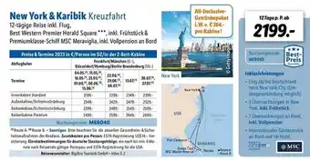 Lidl Reisen New York & Karibik Kreuzfahrt Angebot