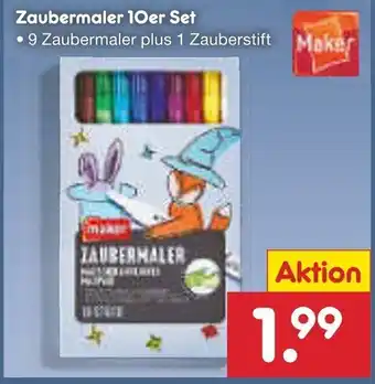 Netto Marken-Discount Maker Zaubermaler 10st Angebot