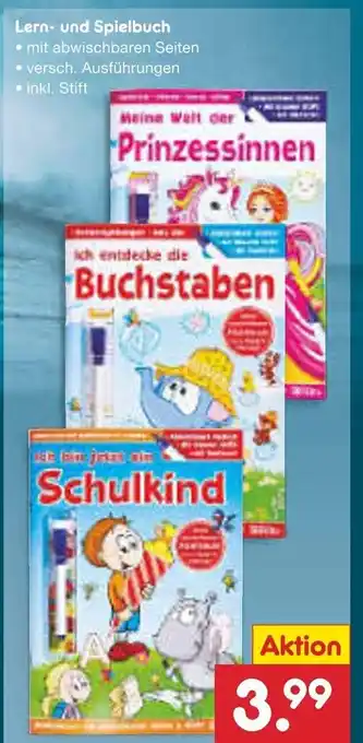 Netto Marken-Discount Lern- u. Spielbuch Angebot