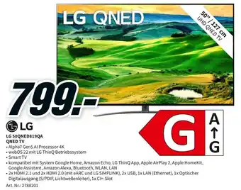 MediaMarkt LG 50QNED819QA QNED TV Angebot