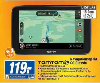 expert Techno Land Tomtom Navigationsgerät Go Classic Angebot