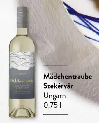 Aldi Süd Mädchentraube Szekérvár 0,75 L Angebot