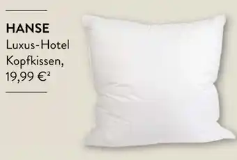 Aldi Süd Hanse Luxus Hotel Kopfkissen Angebot