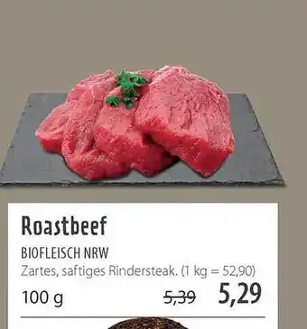 Superbiomarkt Roastbeef Biofleisch Nrw Angebot