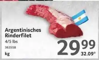 Selgros Argentinisches Rinderfilet Angebot