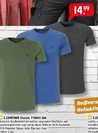 Raiffeisen Markt C.centimo Classic T-shirt Uni Angebot