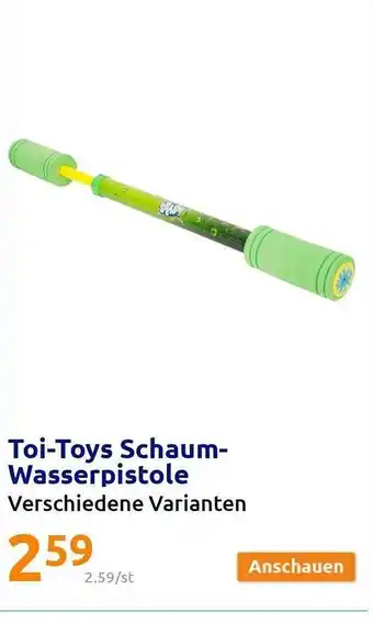 Action Toi-toys Schaum-wasserpistole Angebot