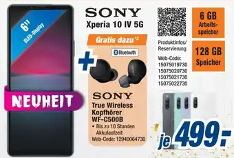 Expert Sony Xperia 10 IV 5G Angebot