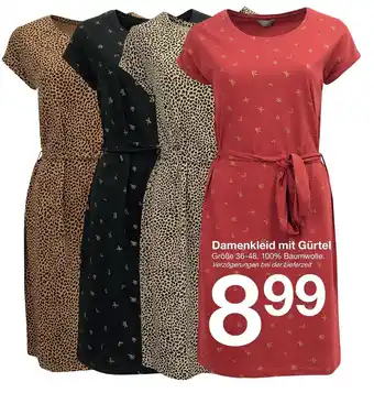 Zeeman Damenkleid mit Gürtel Größe 36-48 Angebot