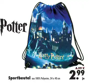 Mäc Geiz Harry Potter Sportbeutel Angebot