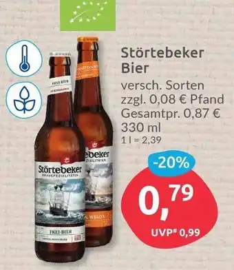 Budni Störtebeker Bier 330 ml Angebot