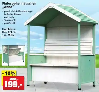 Thomas Philipps Philosophenhäuschen ,,Anna" Angebot