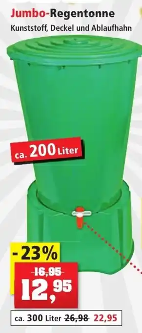 Thomas Philipps Jumbo Regentonne ca. 200 Liter Angebot