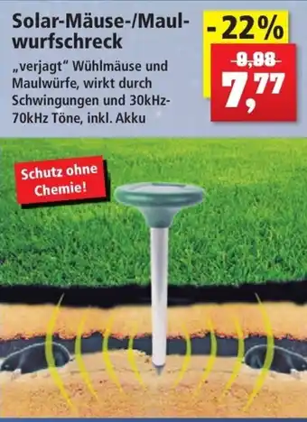 Thomas Philipps Solar Mäuse und Maulwurfschreck Angebot