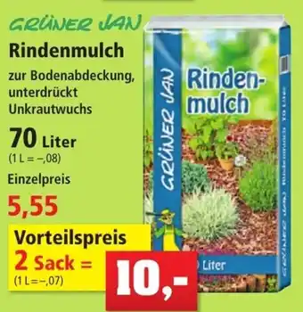 Thomas Philipps Grüner Jan Rindenmulch 70 Liter Angebot