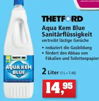 Thomas Philipps Thetford Aqua Kem Blue Sanitärflüssigkeit 2 Liter Angebot