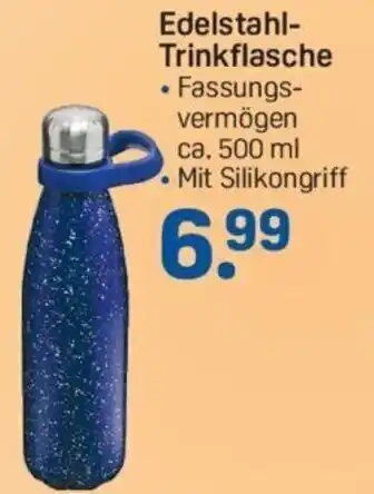 Rossmann Edelstahl Trinkflasche ca. 500 ml Angebot