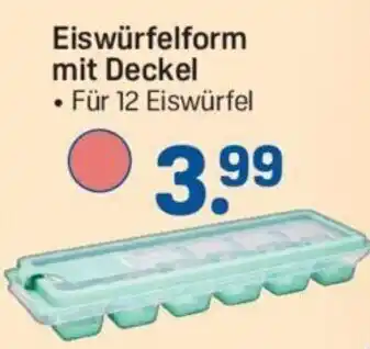Rossmann Eiswürfelform mit Deckel Angebot