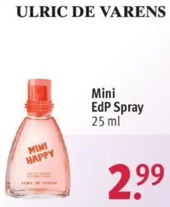 Rossmann Ulric de Varens Mini EdP Spray 25 ml Angebot