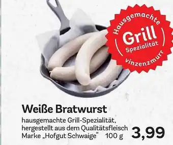 E-Center Weiße Bratwurst Angebot