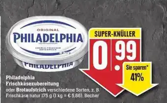 Edeka Philadelphia Frischkäsezubereitung Oder Brotaufstrich Angebot