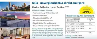 Edeka Oslo - Unvergleichlich & Direkt Am Fjord: Clario Collection Hotel Bastion **** Angebot