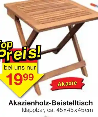 Jawoll Akazienholz Beistelltisch Angebot