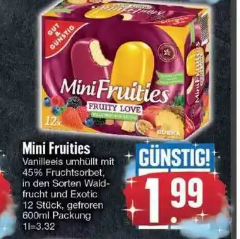 Edeka Gut & Günstig Mini Fruities Angebot