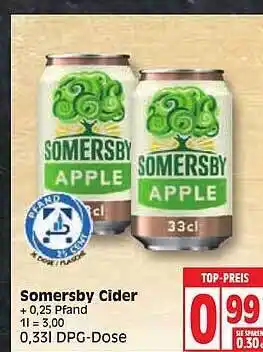 Edeka Somersby Cider Angebot