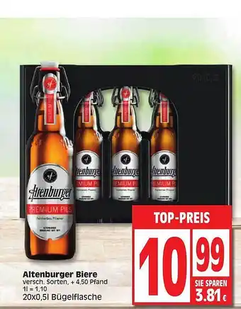 Edeka Altenburger Biere Angebot