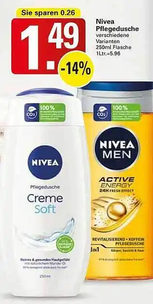 WEZ Nivea Pflegedushce Angebot