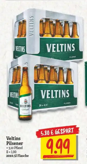 NP Discount Veltins Pilsener 20*500ml Angebot