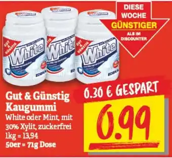 NP Discount Gut & Gunstig Kaugummi 50st, 71 g Angebot