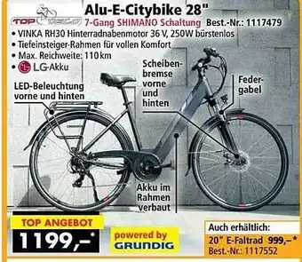 Norma24 Alu-e-citybike 28 Angebot