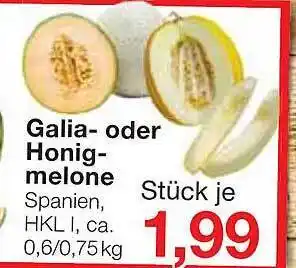 Jawoll Galia- Oder Honigmelone Angebot