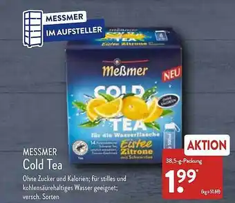 Aldi Nord Messmer Cold Tea Angebot