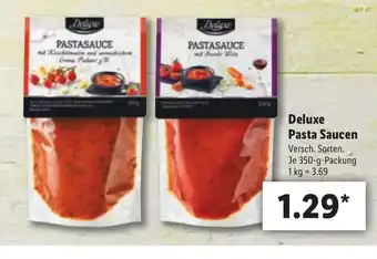 Lidl Deluxe Pasta Saucen 350 g Angebot