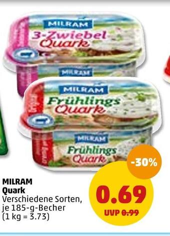 PENNY Milram quark Angebot