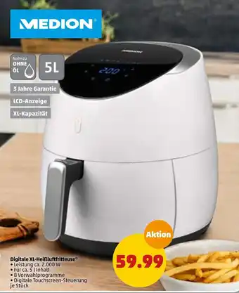 PENNY Medion digitale xl-heißluftfritteuse Angebot