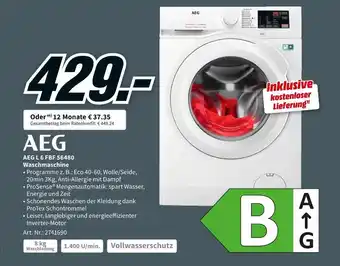 MediaMarkt Aeg waschmaschine aeg l 6 fbf 56480 Angebot